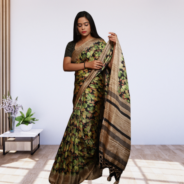 Pure jute silk sarees