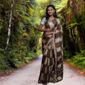 Buy jute silk saree