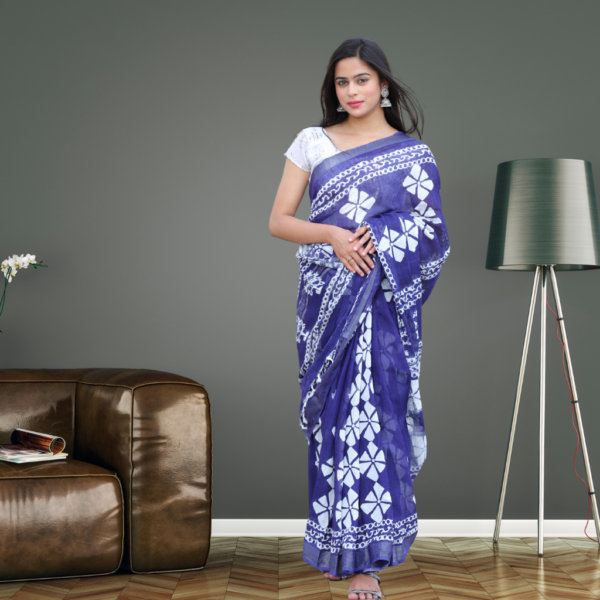 Buy Bagru sarees online