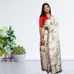 Jute silk saree styles