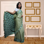 Jute silk saree styles